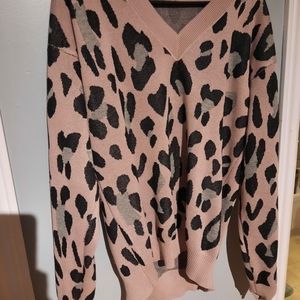 leopard Print Sweater